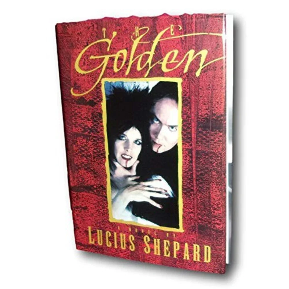 Rare -Lucius Shepard THE GOLDEN First edition SIGNED Fine Hardcover DJ Vampire